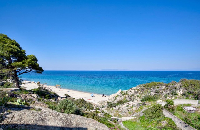 ¨Friganο¨ Sea view Villa on Fava beach at Vourvourou