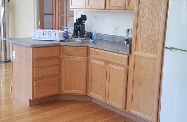 Full Suite w/ kitchen, private bedroom, sofa couches and large living area.