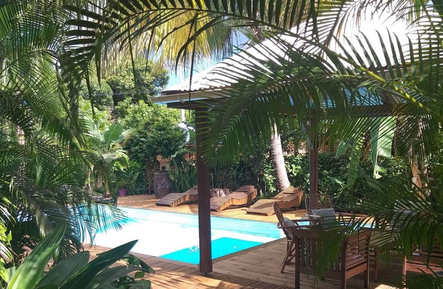Fully equipped bungalow with outdoor kitchen, air conditioning, Italian shower bathroom