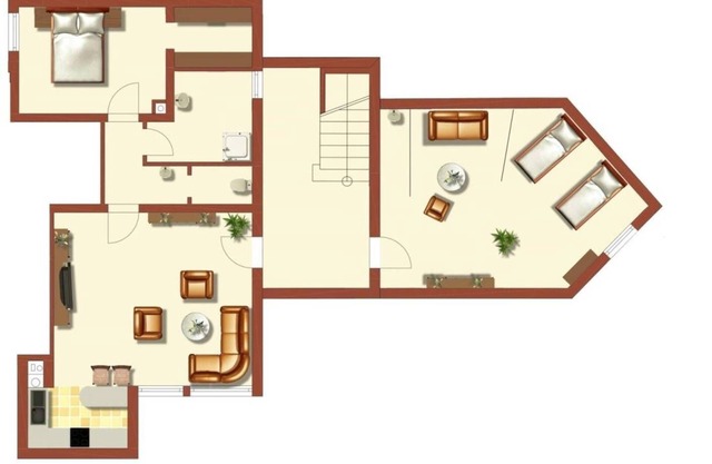 Fully furnished bright 3 room basement apartment on the outskirts of Munich East