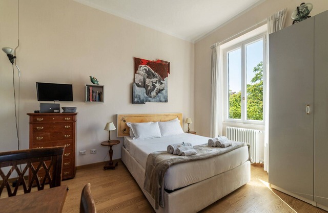 Fully outfitted pied-à-terre in cozy Trastevere - Wifi, Heating, A/C