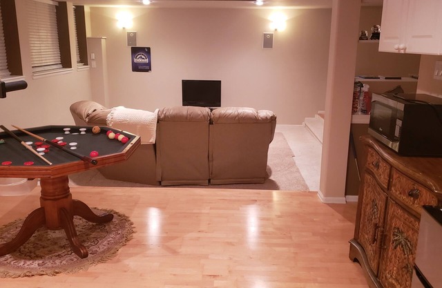 Fun Furnished Basement in beautiful Castle Pines, CO