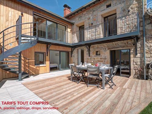 Gîte d'exception 5 suites avec spa, proche randonnées - FR-1-496-355