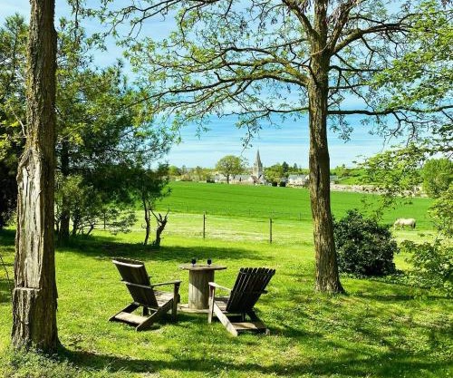 Gîte Eucalyptus L'Ecrin de Verdure piscine Chinon
