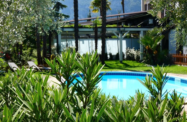 Garden Pool Residence Villa degli Aranci-Attic apartment-100 from the beach