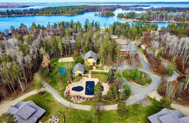 Gardenview Home w/Dock on the Whitefish Chain, Outdoor Pool, Pickleball & More