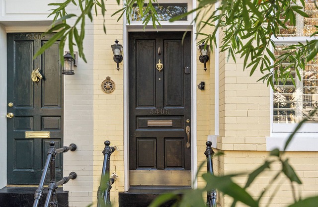 Georgetown Pristine Historic Row House, 3 level, 3 BR, 3 BA