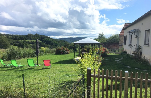 Gite du Cloiseau in Burgundy in the Morvan for 4 people