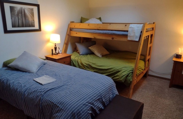 Glacier Time 2 bedroom 2 bath condo in Snowater with TWO indoor hot tubs/pools