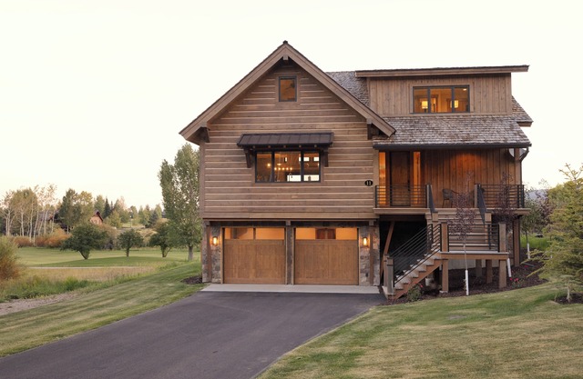 Golden Stone Modern Cabin in Victor, ID at Teton Springs w/A/C & Hot Tub