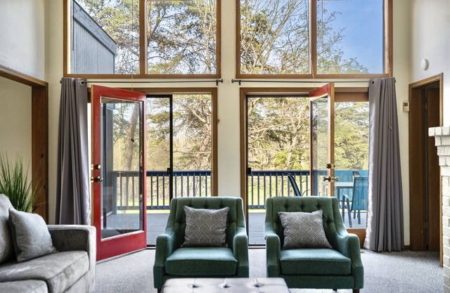 GolfView Chalet at the Woods Resort, Central Air and Heat