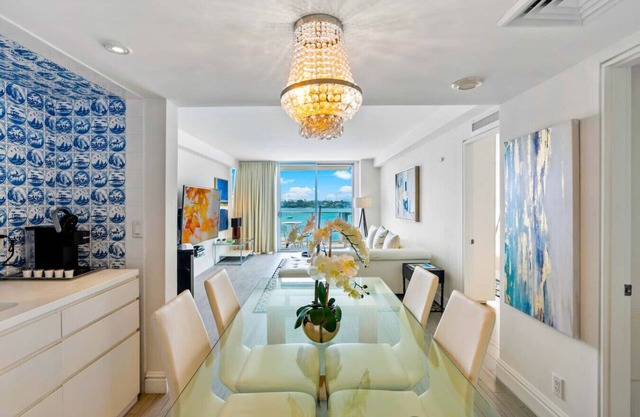 Gorgeous Bay View Balcony Suite in Miami Beach with Pool and Spa Access