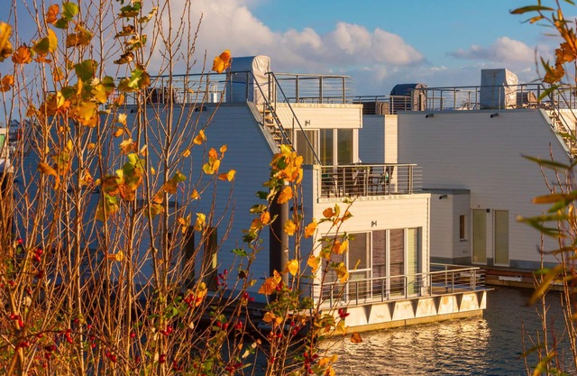 Gorgeous ship in Olpenitz with sauna