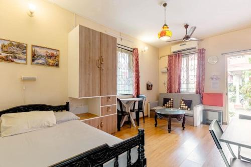 Ground Floor Studio With S Pool 3 Min Ride To Benaulim Beach