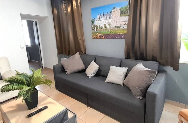 Group accommodation in the center of Azay le Rideau