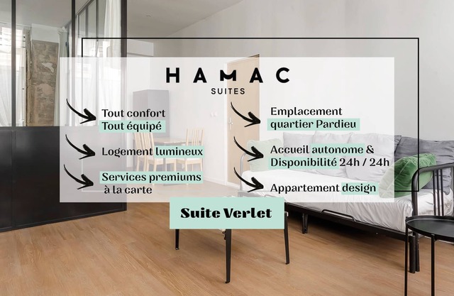 Hamac Suites - Suite Verlet - Lyon 3 - 4 people