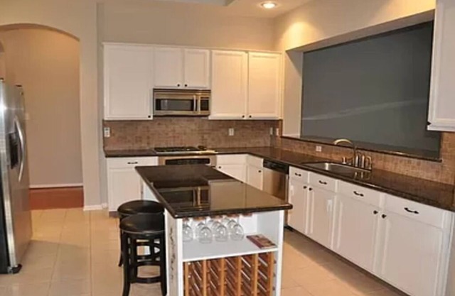 Hard to find single story with fabulous Pool/Spa & Pebbled Patio on oversized.