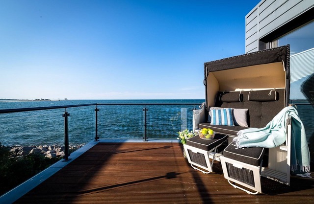 Haus am Meer - mit Panoramablick auf die Freie Ostsee, Sauna und Hochwertiger Ausstattung