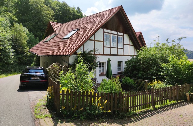 Haus am Wald, you live in a small village with 380 inhabitants.