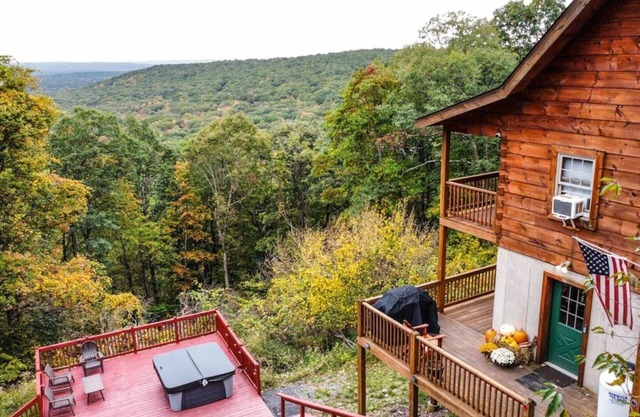 Haven View Retreat | Private Log Cabin | Hot Tub