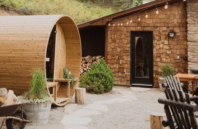 HGTV Remodeled Mediterranean style 50 acre ranch with barrel sauna