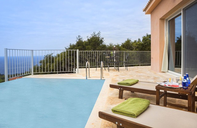High level of hospitality-panoramic view-private pool-elegance.