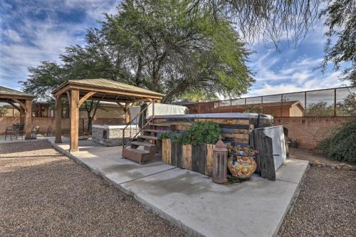 Hike, Shop and Unwind Tucson Home with Hot Tub Access