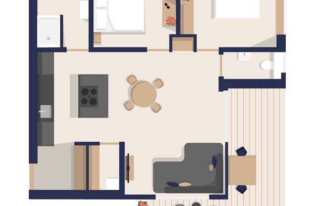 Hôamele - Holiday apartment with pleasure