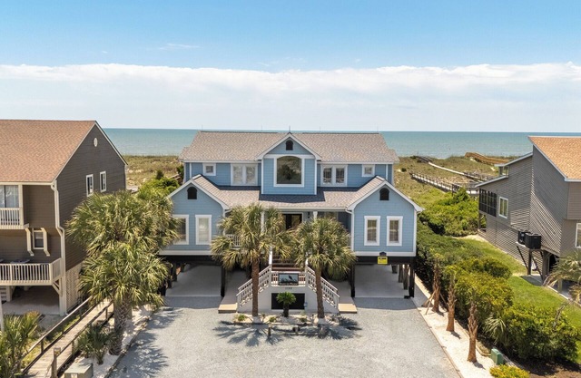 Hobbs Realty - “Shore To Please” | Luxury Oceanfront w/Saltwater Pool, Hot Tub & Elevator