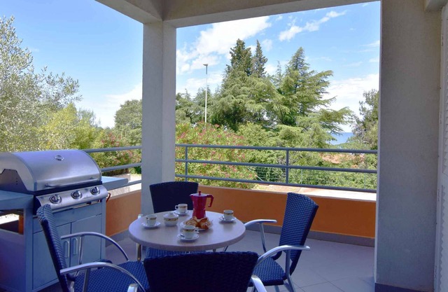 Holiday apartment 150 m from the beach with barbecue and wifi