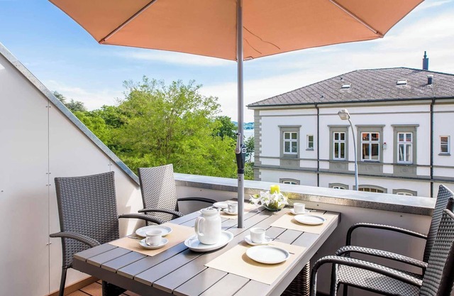 Holiday Apartment "Haus Behr am See" with 2 Balconies and Lake View
