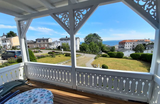 Holiday Apartment "Villa Bella Vista - Meerblick 1" with Sea View, Balcony & Wi-Fi