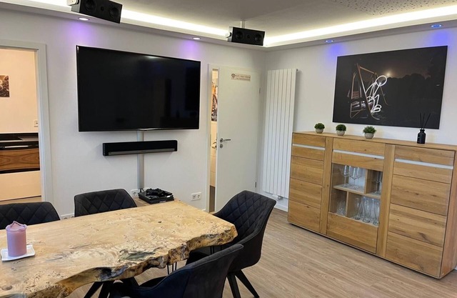 Holiday flat close to Porsche for sound lovers