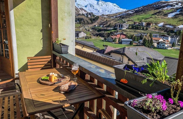 Holiday flat with a view of the mountains