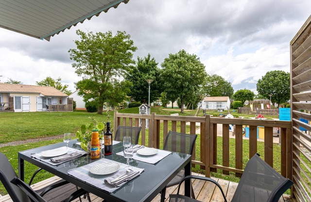 Holiday Home '1 - Maison T3 Confort' with Shared Pool, Private Terrace and Shared Garden