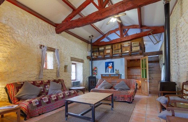 Holiday Home 'Côté Grange' with Shared Pool, Terrace, Garden & Wi-Fi