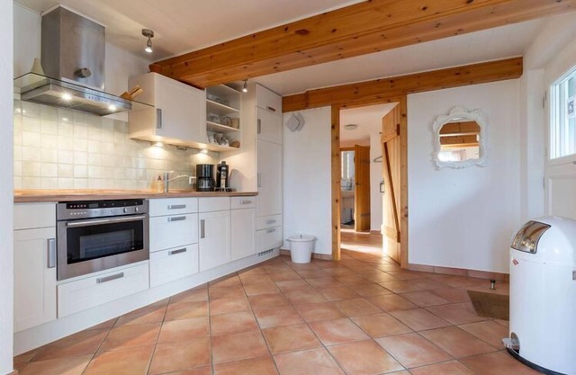 Holiday home in Westerhever with a fireplace and a beautiful garden