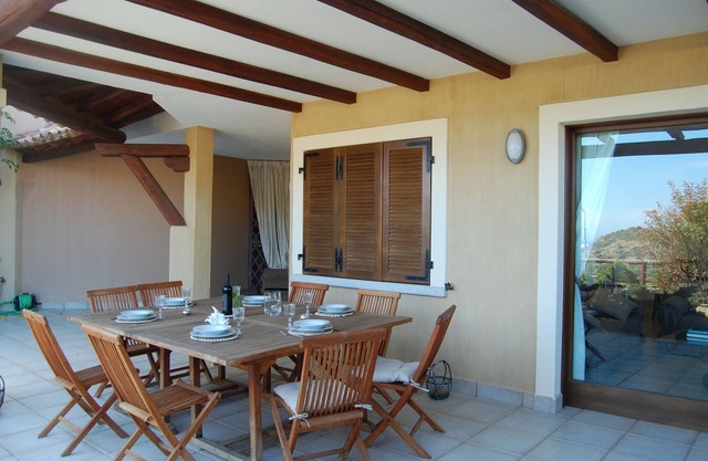 Holiday house in the center of Villasimius in residential area - sea view terrace