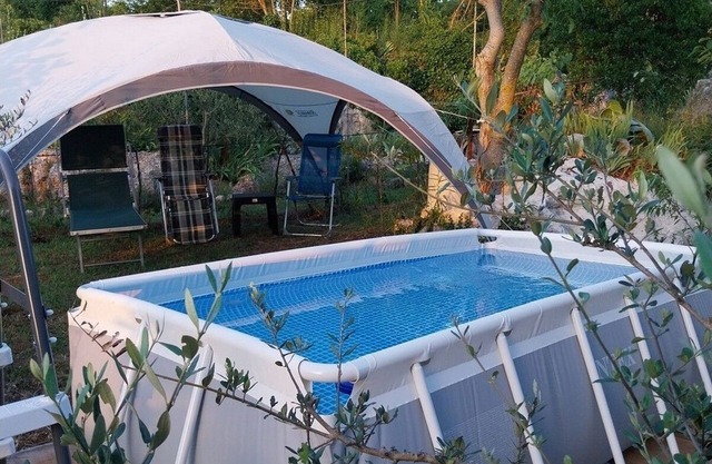Holiday house with a swimming pool Vinež, Labin (K-22240)