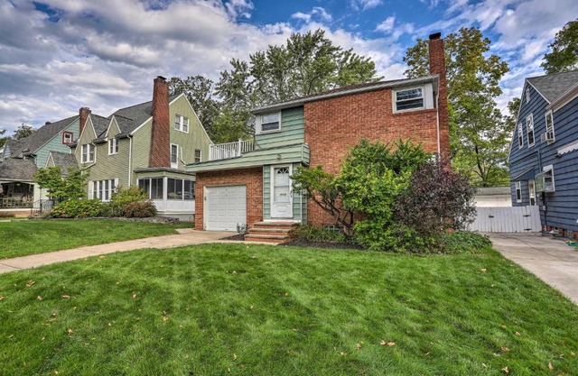 Home with Deck Less Than 8 Miles to Downtown Cleveland!