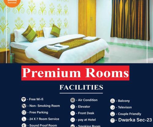 Hotel Abode inn - Near Yashobhoomi Dwarka Sec 23