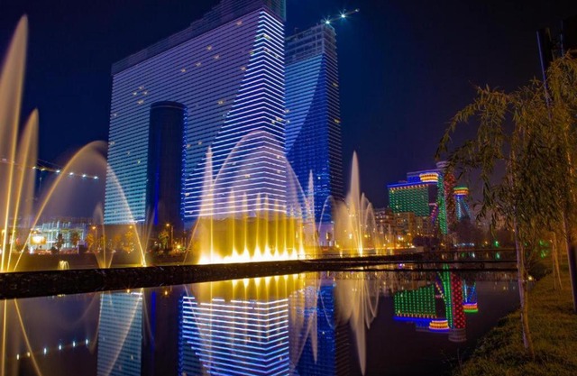 Hotel orbi city on the beach of Batumi