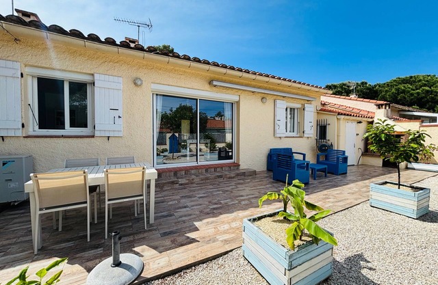 House in Argelès - 2 Bed - Garden, Parking, WiFi, Air Conditioning