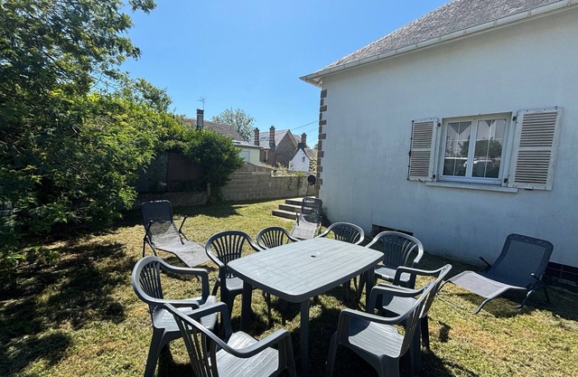 House with garden near the sea