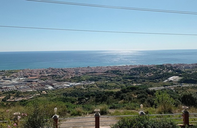 House with salt water pool and sea views
