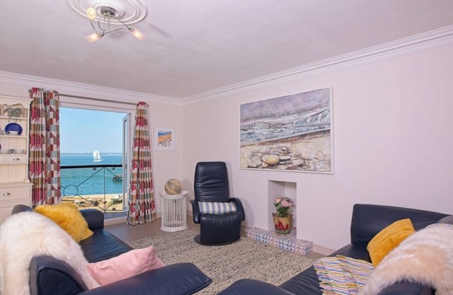 Idyllic seaside retreat. Stunning sea views in nature reserve.