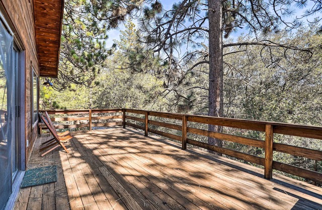 Idyllwild Cabin w/Deck & Tahquitz Peak Views