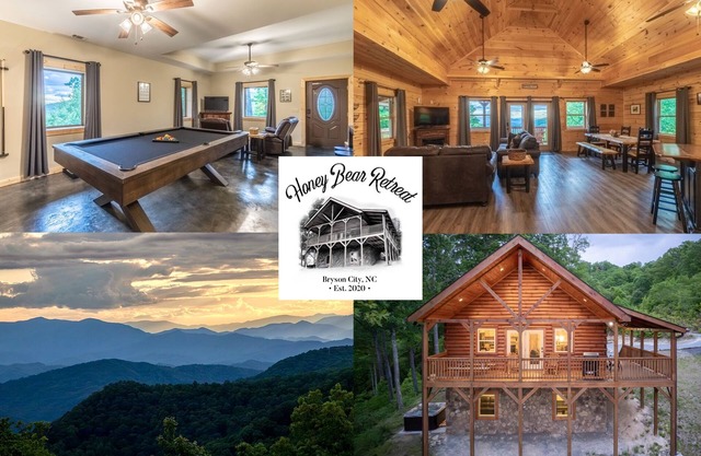Incredible Views, Hot Tub, Pool Table, Waterfalls, Hiking