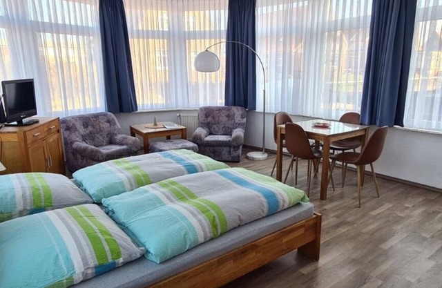 Island apartment with terrace, stepless and central