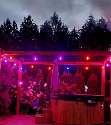 Jacuzzi, trasą S7 w 2h z Warszawy i Gdanska, Jadamowo holidaymazury nad jeziorem Mielno